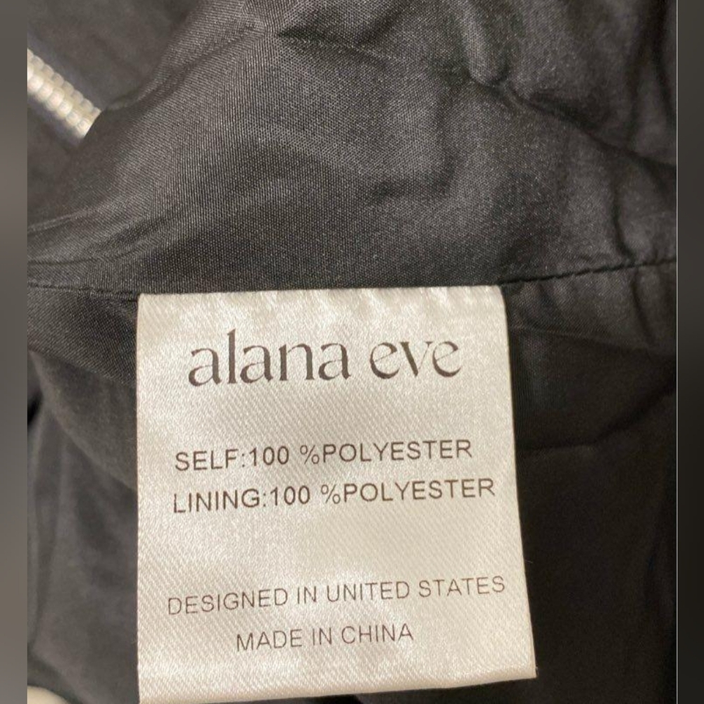 Alana Eve Women's Mid-Length Andy Black Dress Utility Jacket - Picture 6 of 6